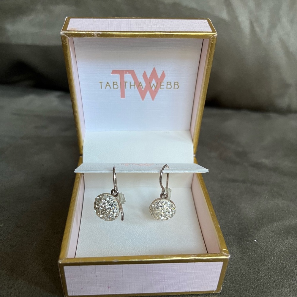 Tabitha Webb Sterling Silver Earrings